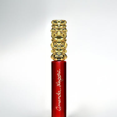 Amanda Lepore: Classic Red Lip Gloss Hand Embellished with Crystals from Swarovski by Amanda